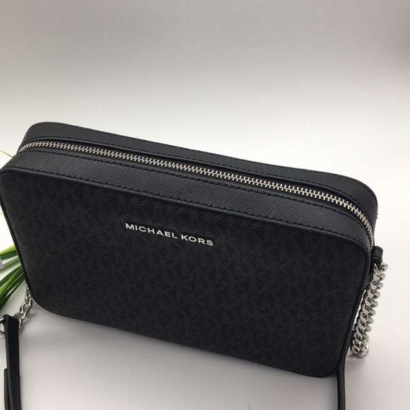 MICHAEL KORS LG EW CROSSBODY Bag Black - Picture 5 of 8